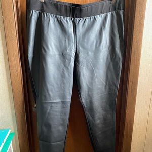 Torrid Faux Leather panel leggings